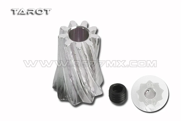 450 Helicopter Part Tarot Metal motor helical gear 3.17mm 9T 10T 11T 12T TL45161-9T TL45161-10T TL45161-11T TL45159