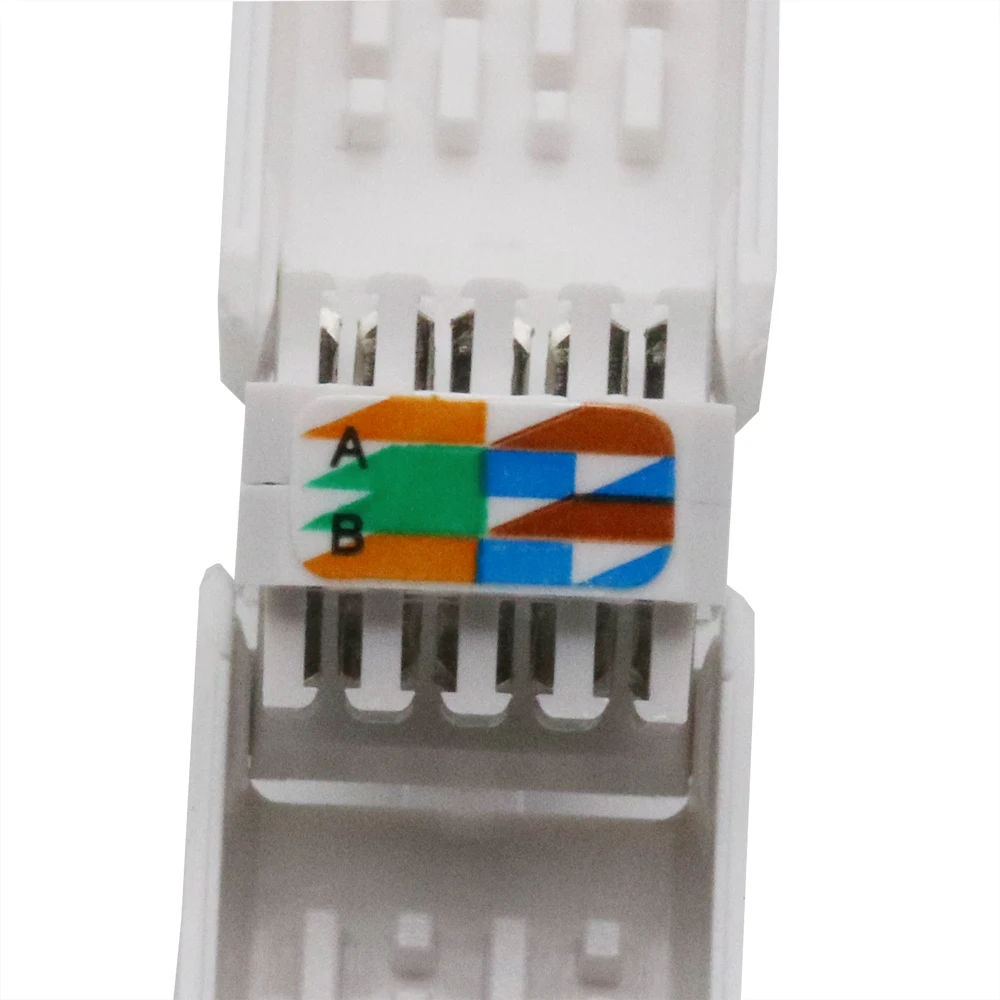 xintylink rj45 Toolless connector ethernet cable plug cat5 cat5e cat6 network 8P8C utp unshielded modular terminals reused