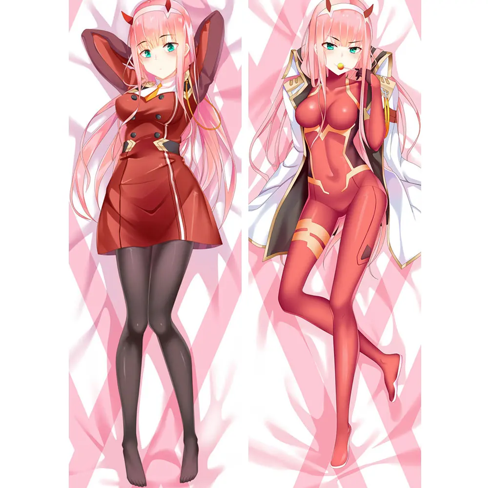 

Manga Zero Two Body Pillowcase in the Franxx, Hot Manga Anime, Dakimakura