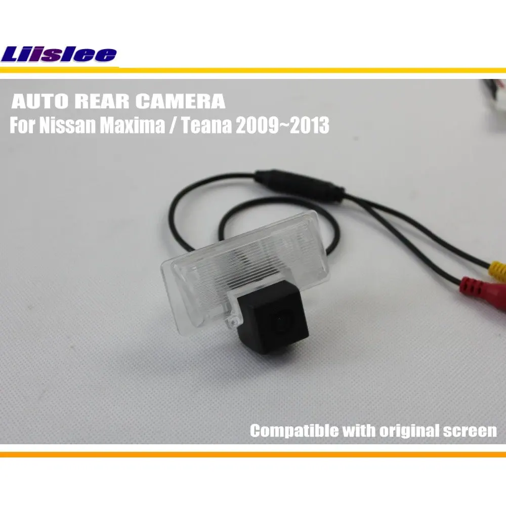 For Nissan Teana/Lannia/NV200 2014-2018 Car Rear View Camera Back Up Adapter HD CCD CAM OEM Display Reverse Image Upgrade