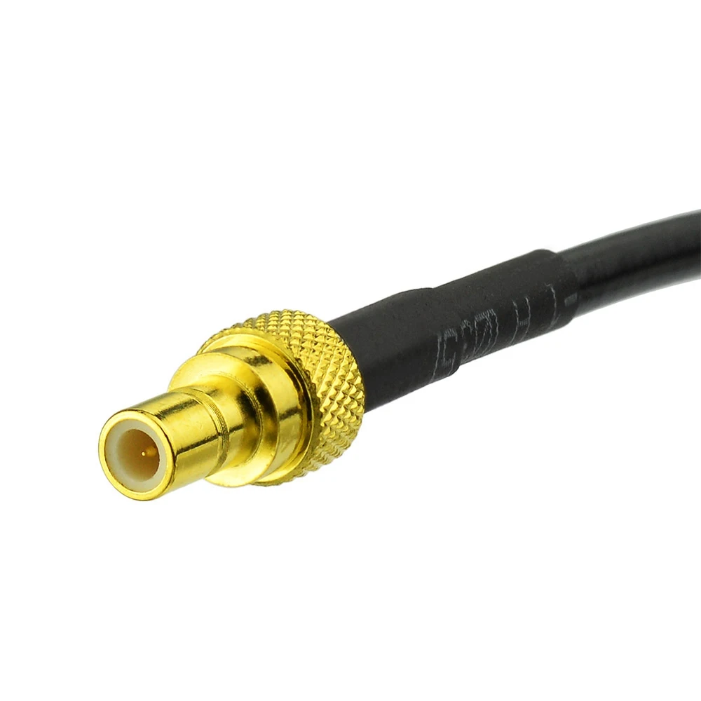 Eightwood Car Conversion SMB Male to Female Right Angle RG174 Coaxial Cable for Satellite SIRIUS XM DAB Radio Antenna Extension