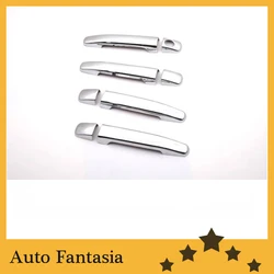Flexible chrome trim Chrome Door Handle Cover for Mercedes Benz W202 C Class-Free Shipping