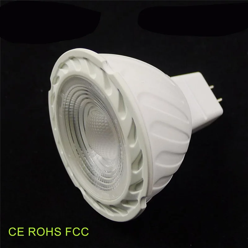 10pcs MR16 LED 5W Spotlight COB High Lumen LED Spotlight Bulbs rapid heat-dispersing Spot Light Bulbs 2000K 3000K 4000K 5700K