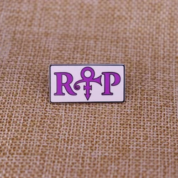 PRINCE PURPLE RAIN ENAMEL PIN BADGE