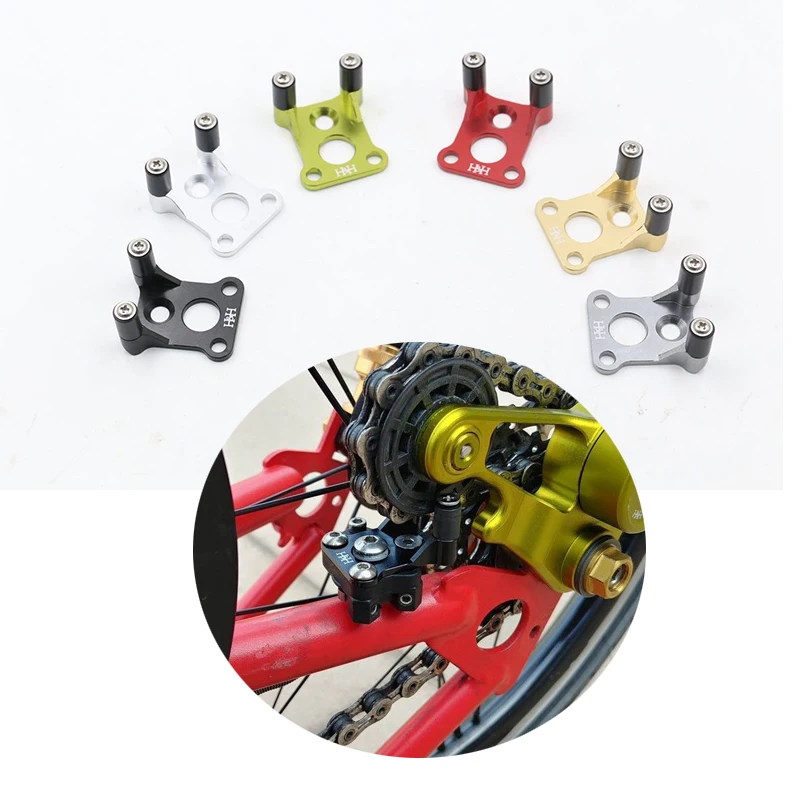 H&H for Brompton folding bike Rear derailleur guide wheel for improve efficiency chain pusher