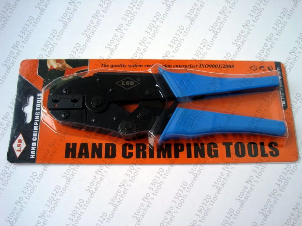Hand crimping tools for flag female insulated connector LS-07FL