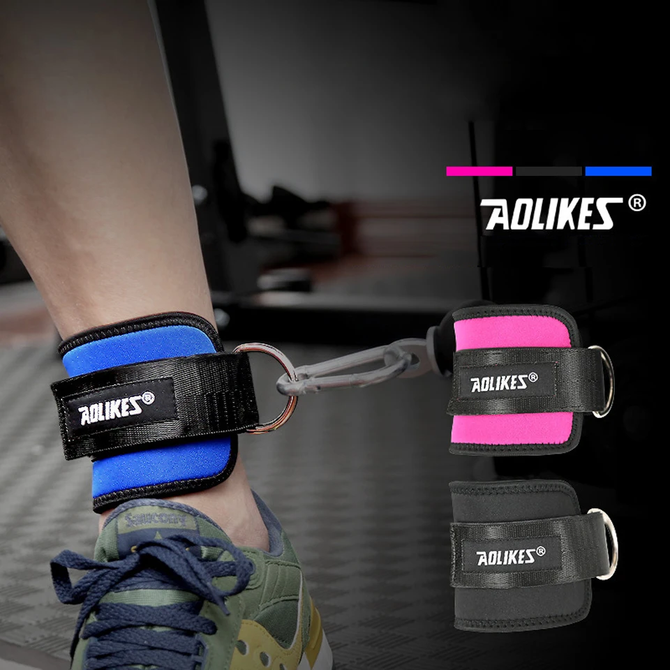 1PCS unisex Adjustable Ankle protector Gym Lifting weights leg strength recovery training Anklets protective outdoor sports