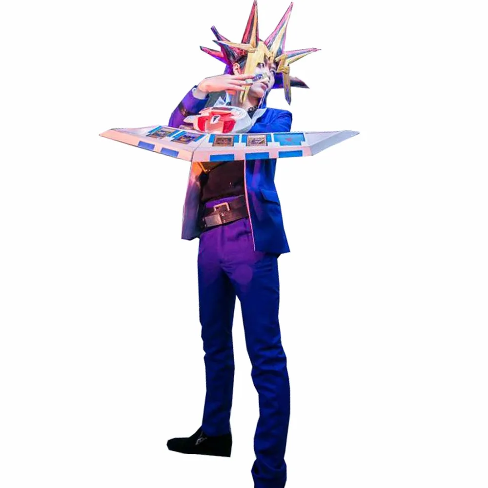 

2018 Custom Size Yu-Gi-Oh! Yugi Muto Cosplay Costume (No Weapon)