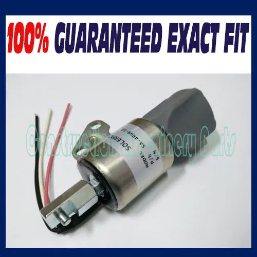 For Kubota D722 Z482 D902 Super Mini Engine fuel shutdown solenoid SA-4899-12, 1756ES-12SULB1S5