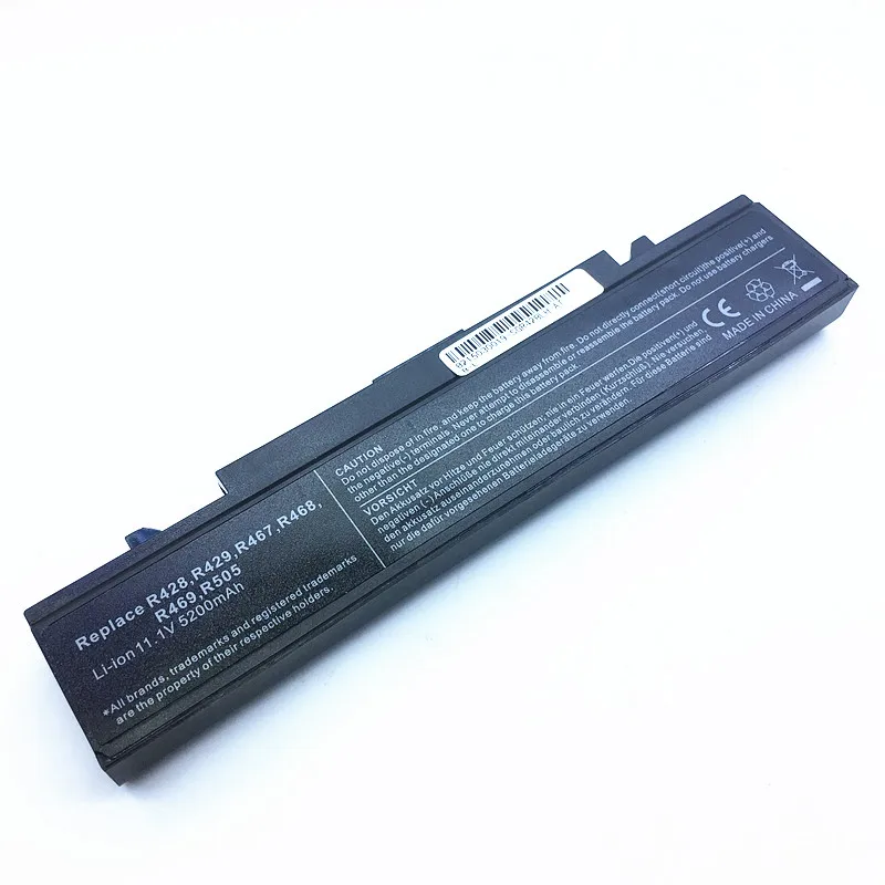 New laptop battery For SAMSUNG AA-PB9NC6B AA-PB9NS6B AA-PB9NC6W R478 R480 R507 R519 R522 R530 R548 R580 R620 R700 R710 R719