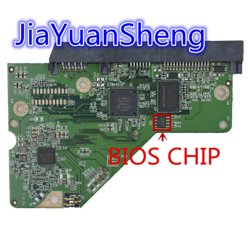 2060-800039-001 REV P1 / Western Digital desktop hard disk circuit board / 2060 800039 001 / 800039-101 800039-401