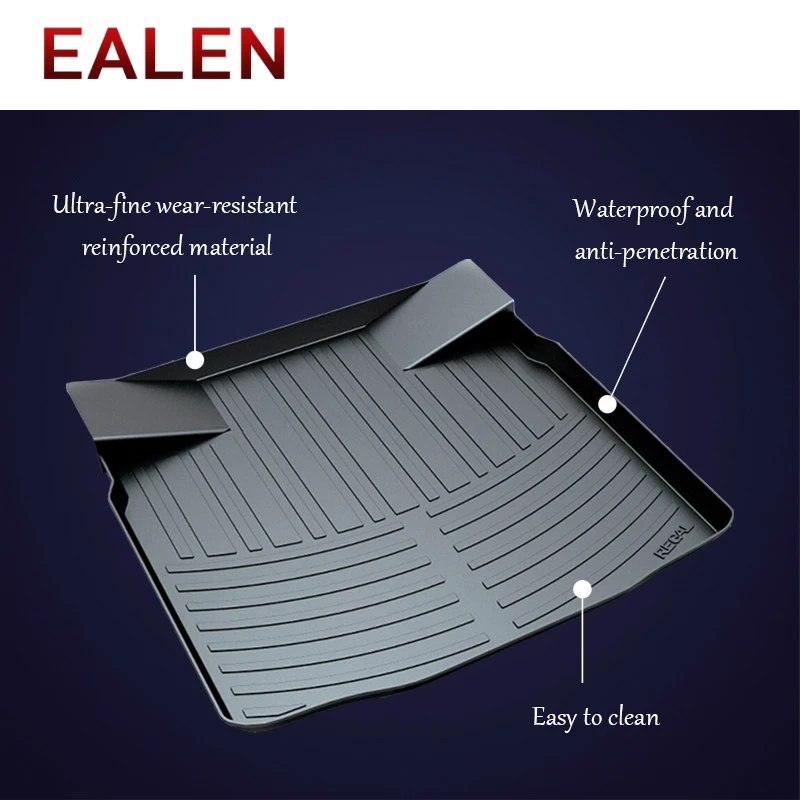 EALEN For Buick Encore Envision Excelle GT Verano Sedan Hatchback Regal GL8 28T-2.0T LaCrosse 20T 28T 1Set Car Cargo trunk mat