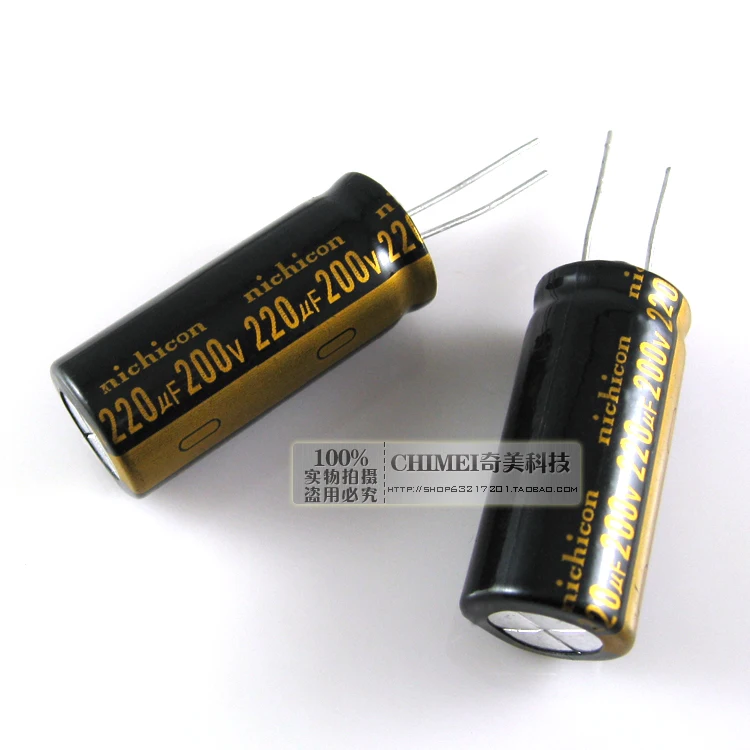 Electrolytic capacitor 220UF 200V Volume 18X25MM Capacitor 18 * 25 mm