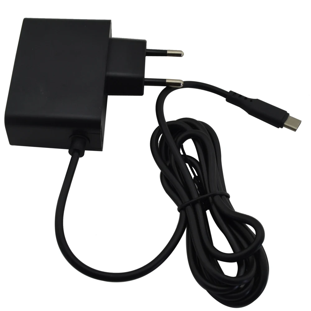 10pcs a lot AC Adapter Power Supply Charger for Switch for NS Game Console  EU Plug