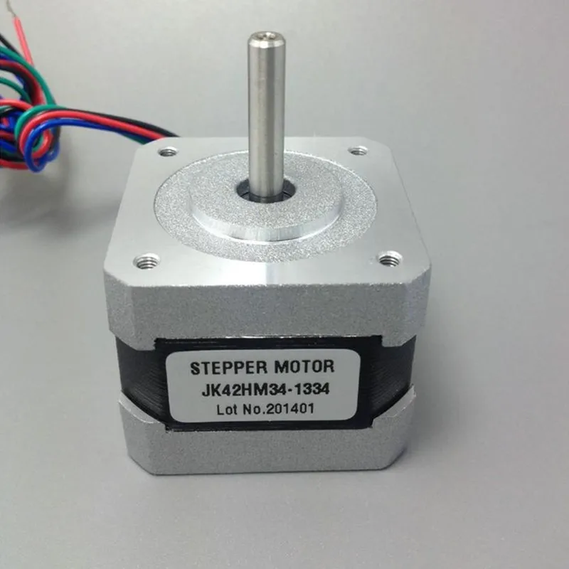 

3pcs 0.9 degree Nema17 stepper motor 1.33A 0.2N.m 34mm 42HM34-1334 Nema17 stappenmotor 4-lead for 3D printer