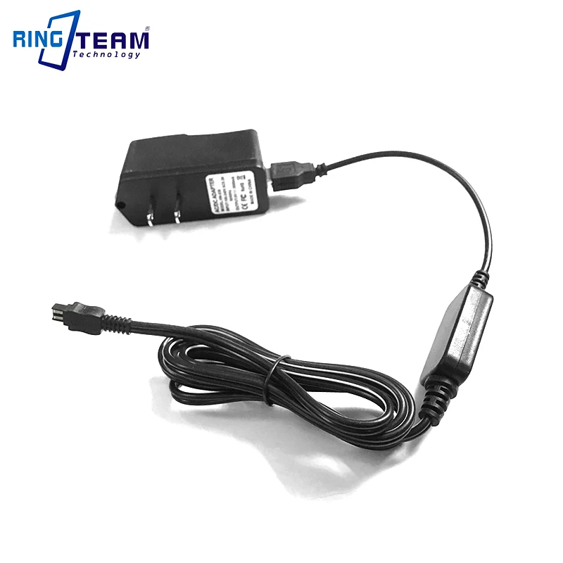 

AC-L200 AC-L25A Power Bank USB Charger Cable+5V 3A Adapter for Sony Cyber-shot Camera and Handycam DCR-IP/DVD/HC/SR/PC HDR-HC/UX