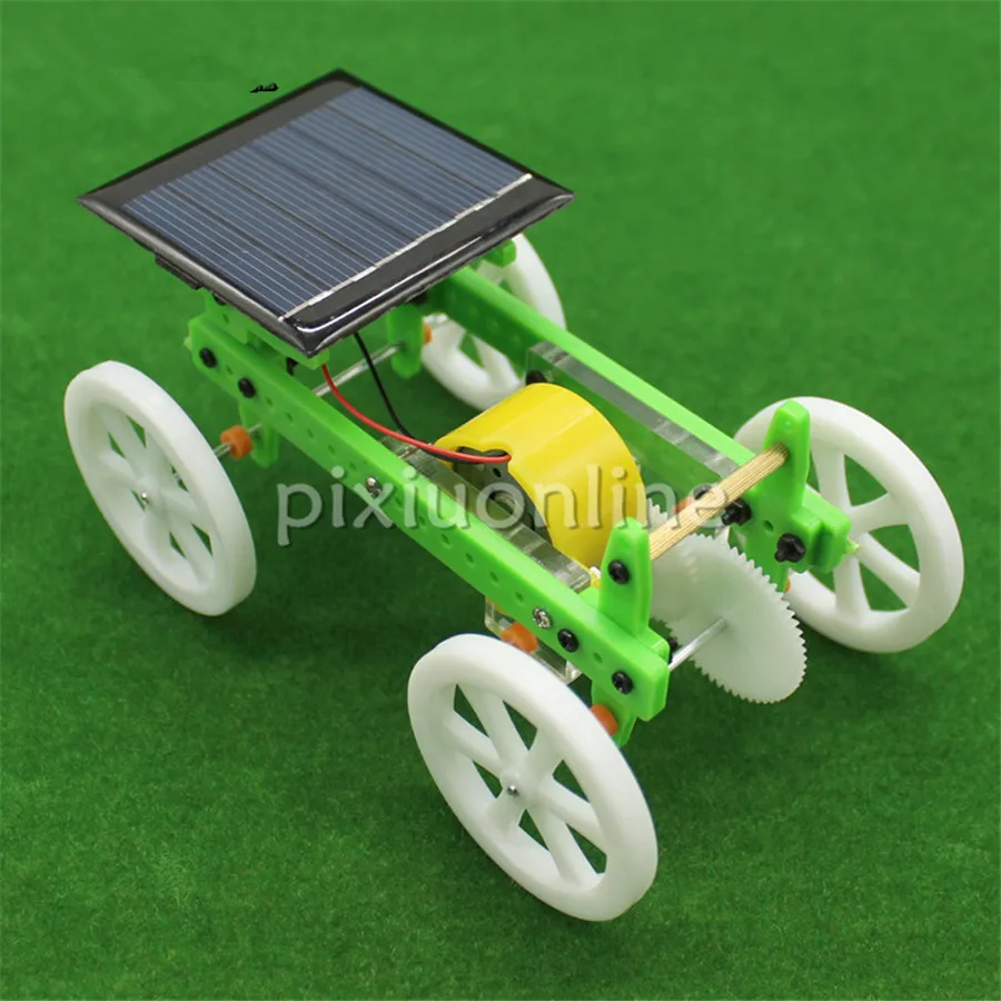 Fast Shipping J739b Solar Energy Power Supply Model Car Gear and Motor Sets Free Europe Shipping