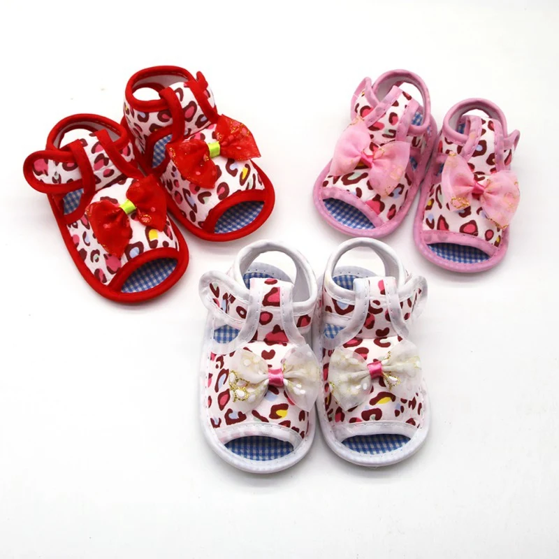 

Baby Girl Sandals Toddler Soft Sole Anti-slip Sandal Prewalkers Floral Design Walking Shoe Infnat Baby Sandal For Girls