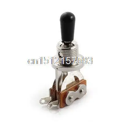 12mm Thread 3 Position SP3T Self-Locking Electric Guitar Toggle Switch