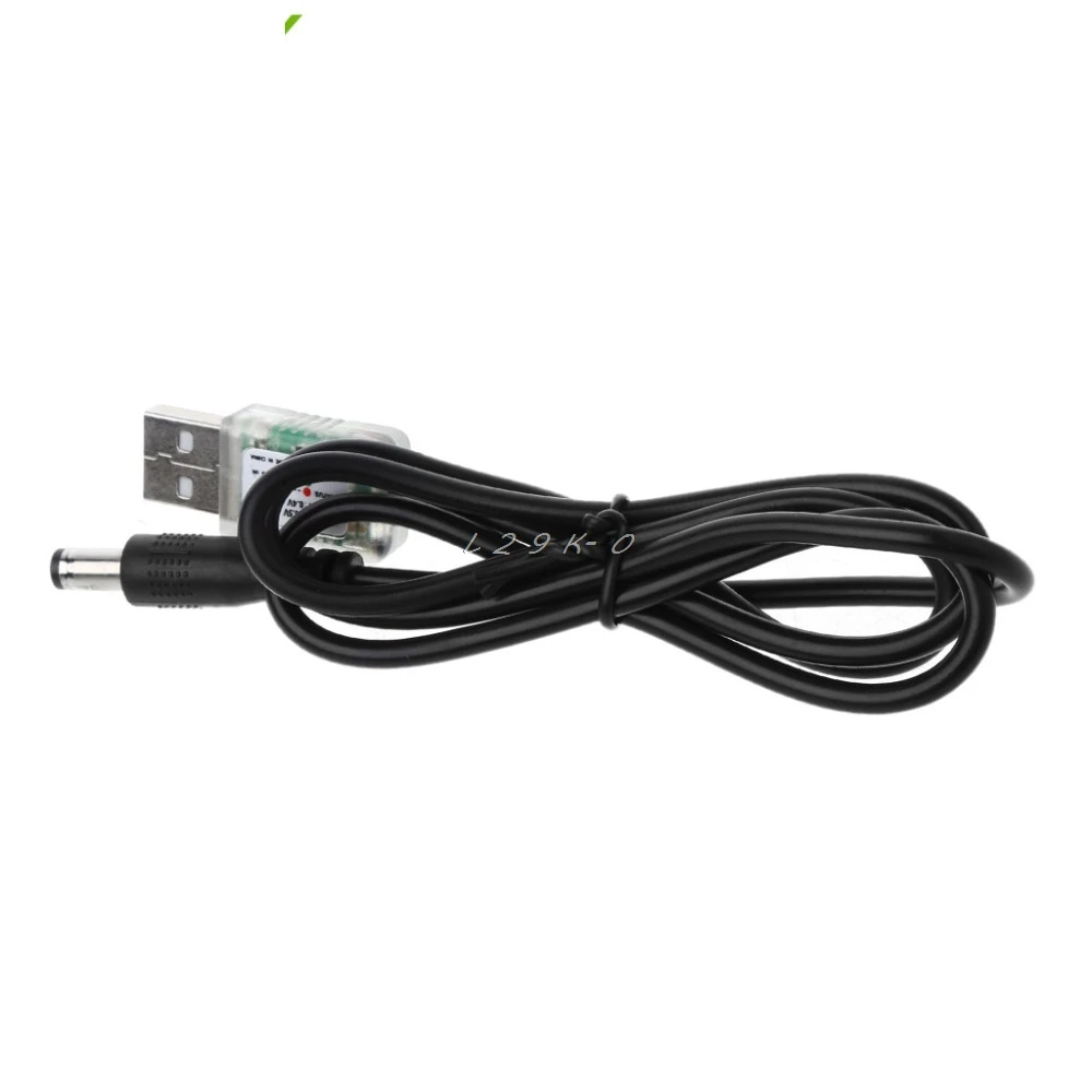 USB 5V to 8.4V Power Charge Cable For Bicycle LED Head Light 18650 Battery Pack