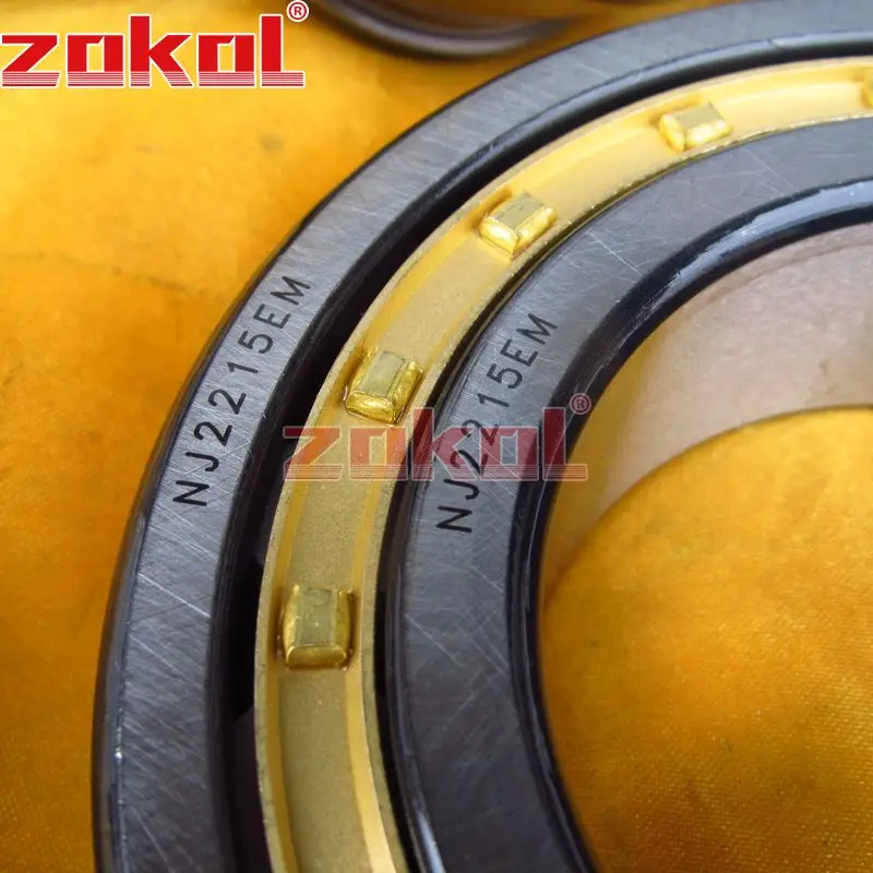 ZOKOL NJ2215 E M bearing NJ2215EM 42515EH Cylindrical roller bearing 75*130*31mm