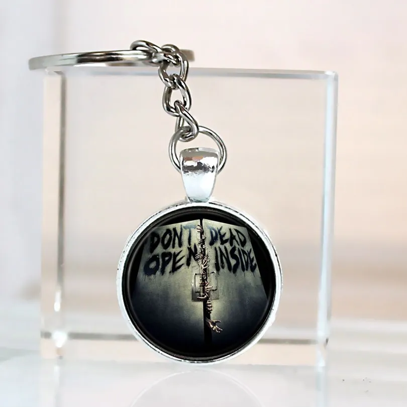 THE WALKING DEAD Keychain Pendant DARYL DIXON Crossbow Rick Grimes punk Gothic Glasses ancient Cool Car Key chain gift