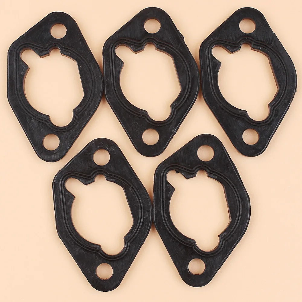 5Pcs/lot Air Filter Gasket Adapter For Honda GX160 GX200 GX140 GX120 Chinese 168F 170F Small Engine Motor Gasoline Generator