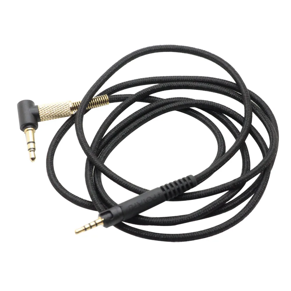 Poyatu 3.5mm Cable for Sennheiser HD569 HD579 HD559 HD 599 HD599 Headphones Cables Upgrade Replacement Cord Braided Black