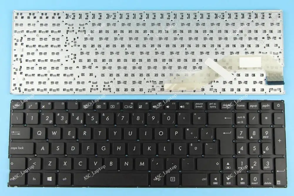 

New PO Portuguese Teclado Keyboard For Asus K540 K540L K540LA K540LJ X540Y X540YA R540Y R540YA Laptop Black, without Frame