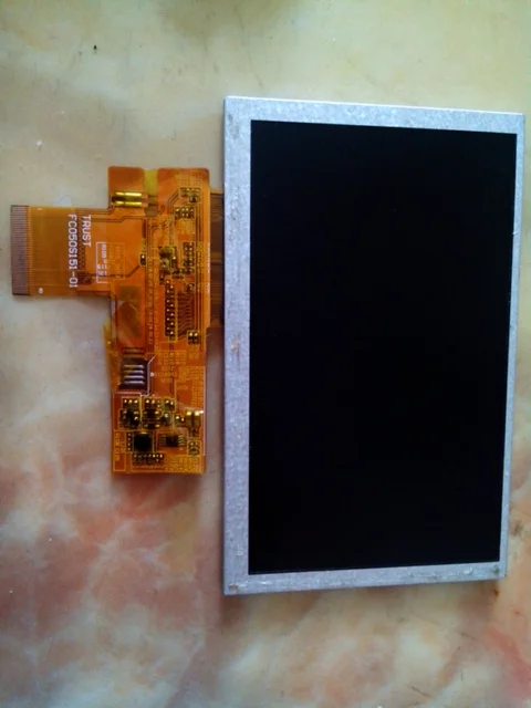 lcd display screen matrix FOR Prestigio 5850 5850HDDVR gps  LEXAND STA-5.0 Replacement