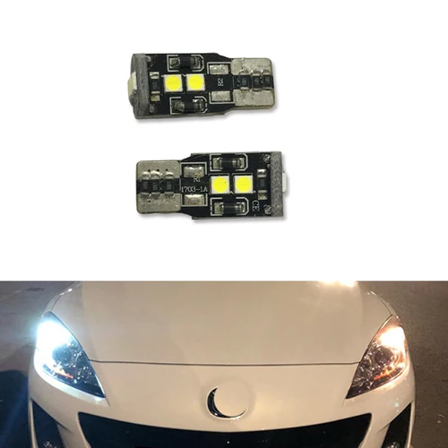 2x Canbus W5W T10 LED Auto faro estacionamiento bombilla para Mazda 323 626 CX-5 3 6 8 Atenza CX7 CX-7 MX5 CX3 RX8 lámpara de posición