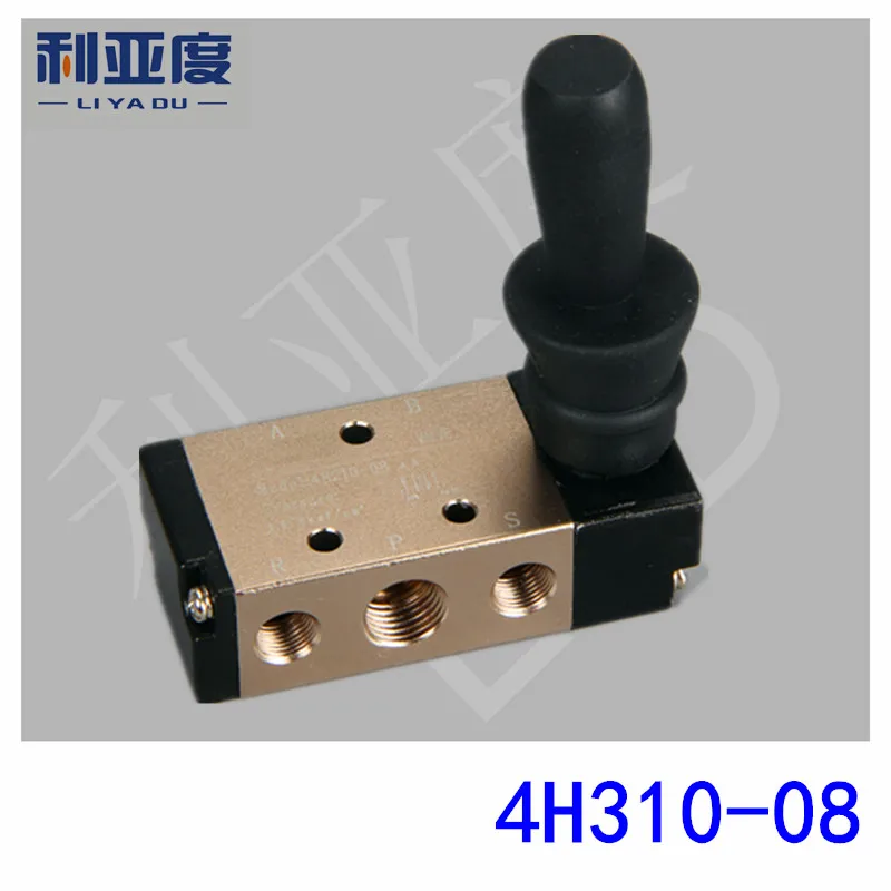 

4H310-08 The screw thread G1/4 Two five manual valve hand valve pneumatic directional valve 4H310