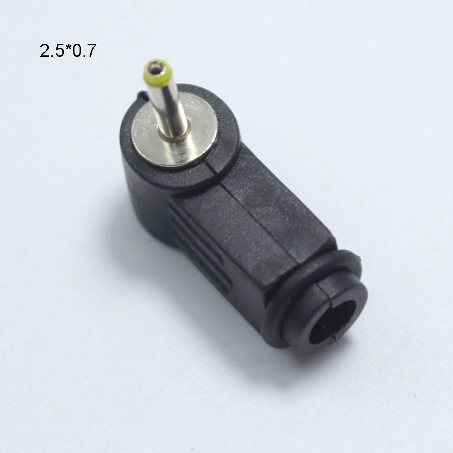 1pcs 5.5*2.5 2.5*2.1 4.8*1.7 4.0*1.7 3.5*1.35 3.5*1.1 2.5*0.7 5.0*3.0 6.5*4.4mm 90 Degrees DC Power Plug Welding Connetor