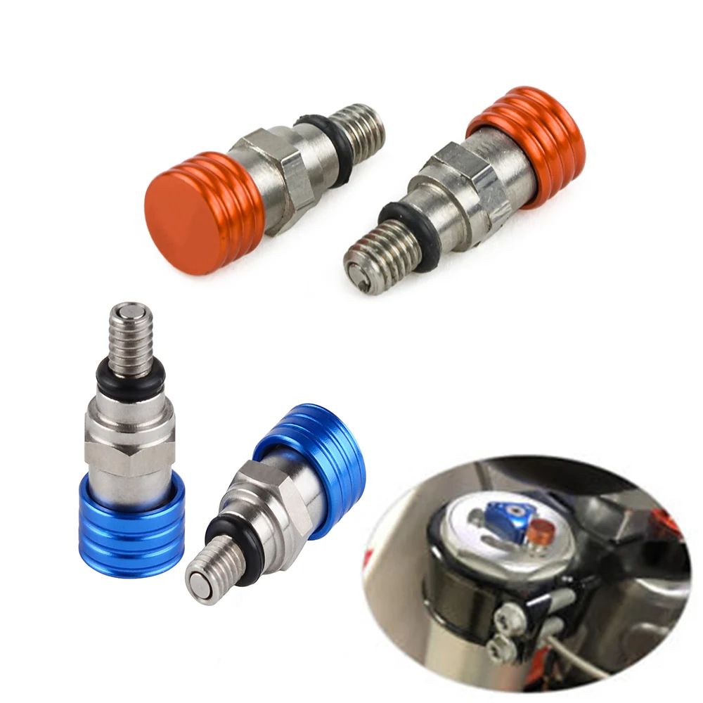 

M4*0.7 Fork Air Bleeder Valves For KTM 250 350 400 450 500 525 EXC SX SXF XC XCW MXC 690 950 990 SMC Supermoto Enduro Adventure