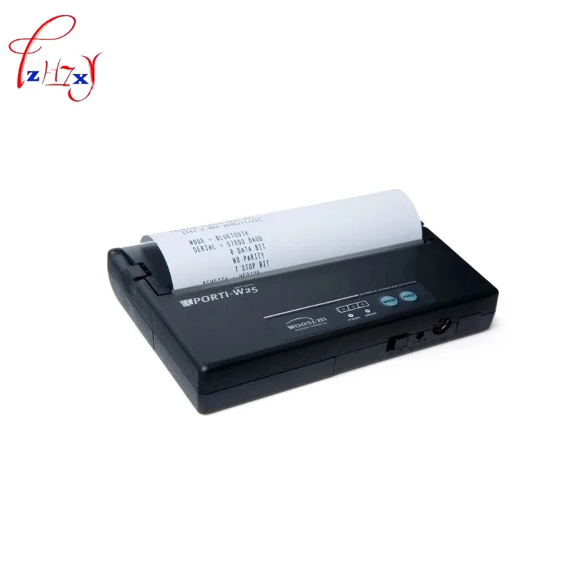 PORTI-W25 portable printer 4 inch (104mm, 832dots)print width thermal printer Support Serial Bluetooth port print speed 50mm/s