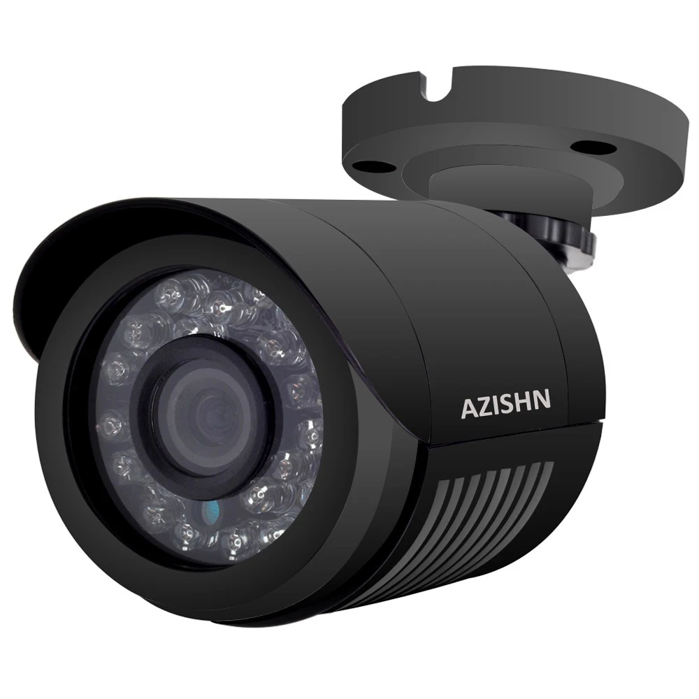 AZISHN كاميرا AHD 720P/1080P/5MP CCTV الأمن AHDM AHD-M كاميرا HD IR-قص للرؤية الليلية IP6 في الهواء الطلق كاميرا مصغرة عدسة 1080P