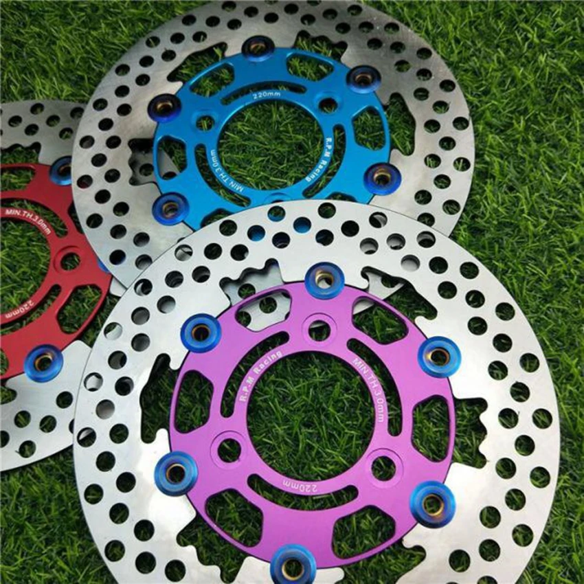 Universal motorcycle scooter-RPM brake floating disk /  electric motorcycle CNC modified brake disc 220 * 70mm for Yamaha