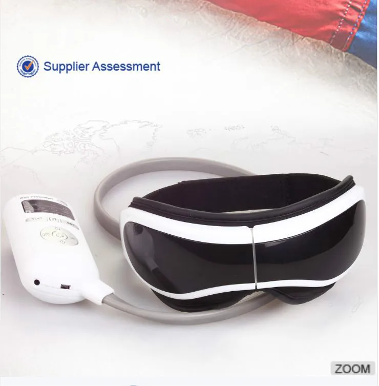 Vibration control eye massage instrument automatic folding eye massager hot compress live channels and collaterals