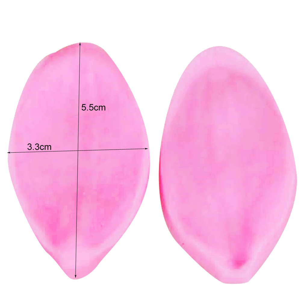 Orchid Petal Veiner &Cutter Silicone Mold Flower Fondant Gumpaste Candy Mould Cake Decorating Tools ,Sugarcraft Mold CS224