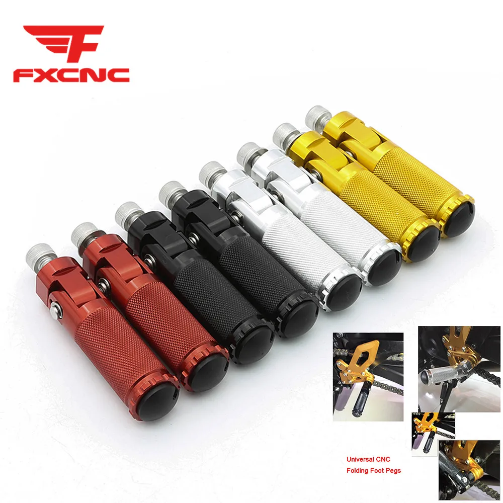 For Honda CBR500R/400R/CB500F/400F CBR300RR CBR250R Motorcycle Folding Footrests Footpegs Foot Rests Pegs Rear Pedals Rearset