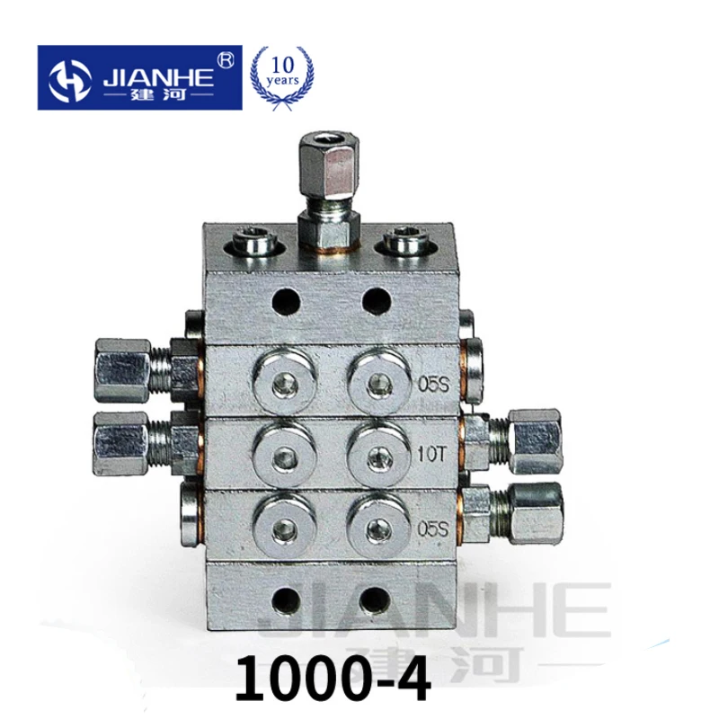 1000 Series Grease distributor block  Divider Valve 1000 series progressive lubrication Distributors