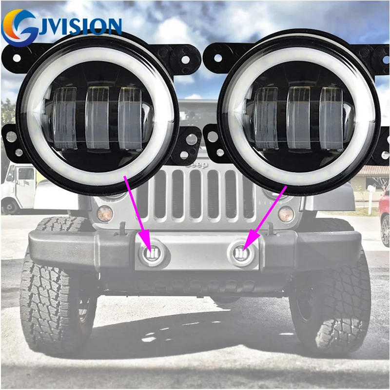 

Противотумансветильник фары, 4 дюйма, 30 Вт, для Jeeps Wrangler JK
