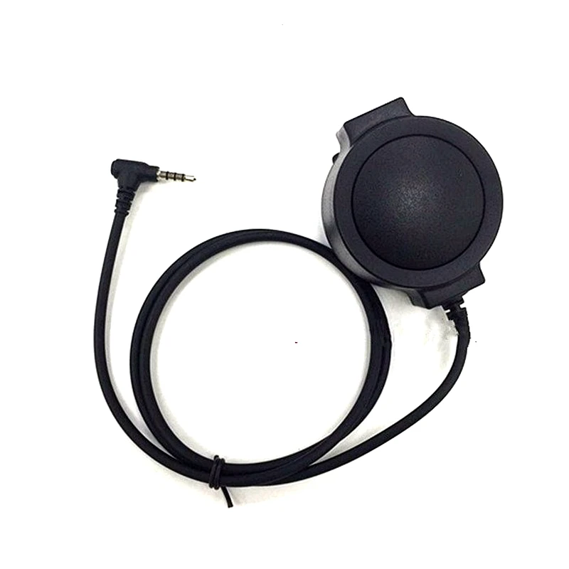 Big Round PTT J Standard for Z Tactical Bowman Headset For Walkie Talkie Yaesu Vertex VX-3R VX-110 FT-10R Two Way Radio