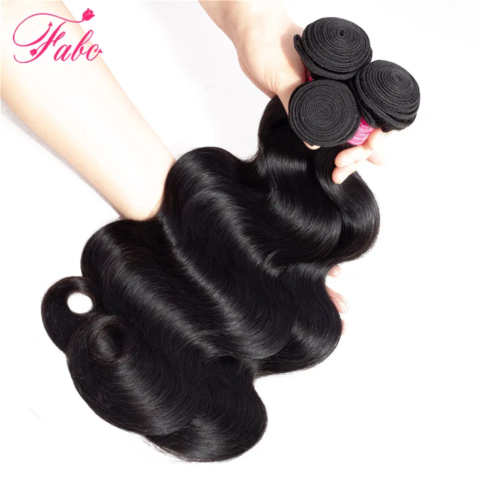 BodyWave Bundles Human Hair Raw Unprocessed Natural Wavy Brazilian Body Wave Human Hair Bundles 1/3Pieces Virgin Body Weaves Wig