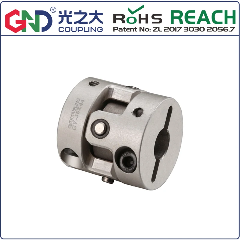 Coupling Shaft Coupling GND Aluminum Alloy D36 L54 Universal Joint Clamp For CNC Coupler Vibration,parallel Angular Misalignment