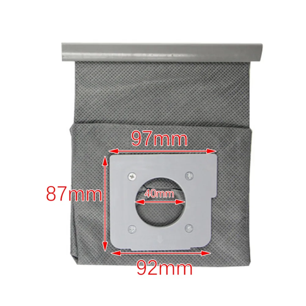 2Pcs New washable vacuum cleaner bags hepa filter dust bag cleaner bags For LG V-743RH V-2800RH V-943HAR V-2800RH V-2810