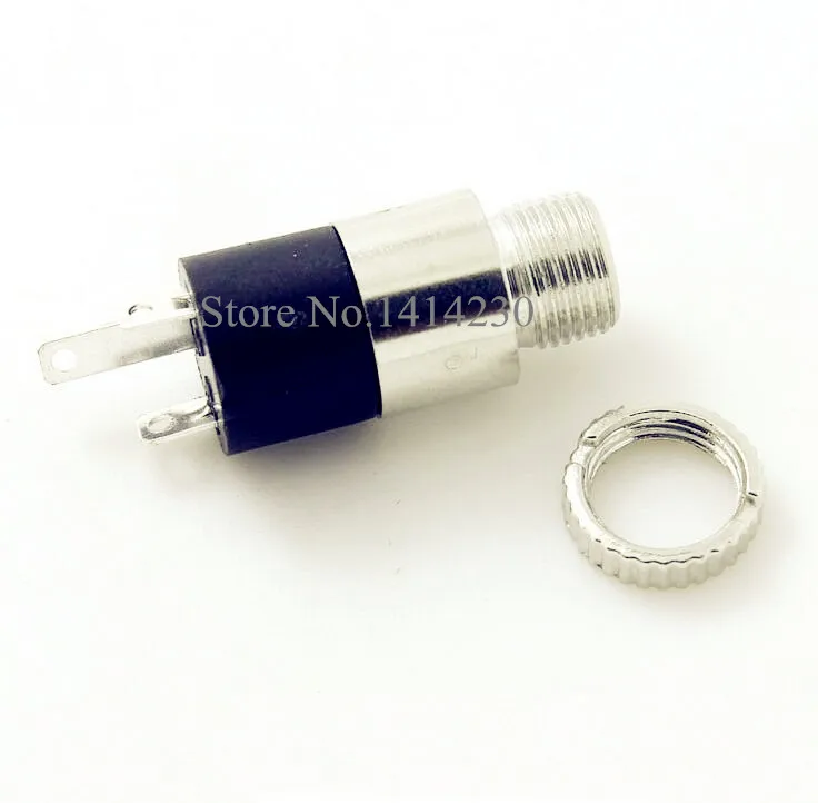 10Pcs PJ392 3.5MM Stereo Female Sockect Jack with Screw 3.5 Audio Headphone Connector PJ-392 Cylindrical Socket