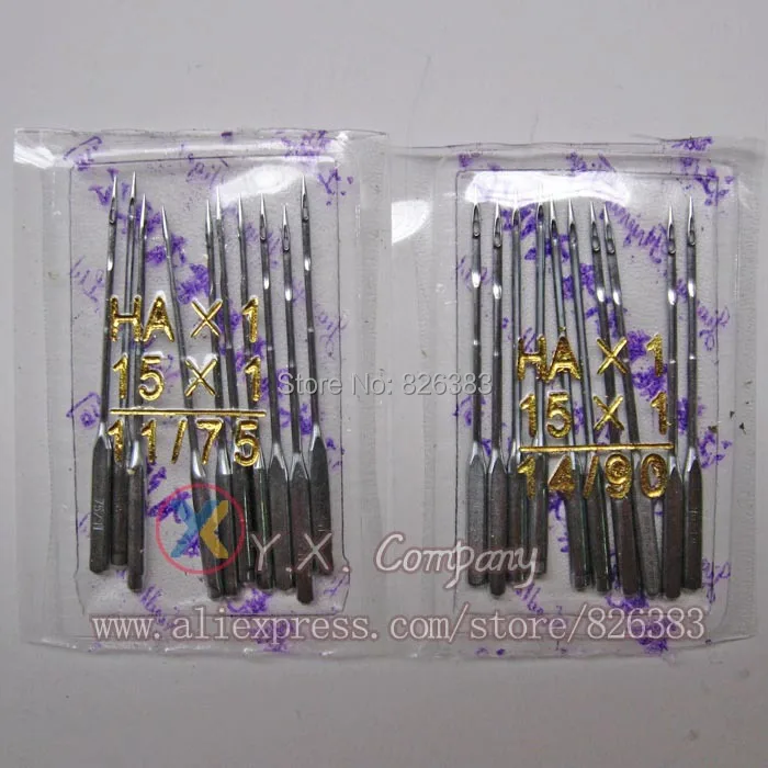 20 pieces HA*1 good quality Sewing Machine Needles  For Singer Brother Janome Toyota  Juki also fit old sewing macine