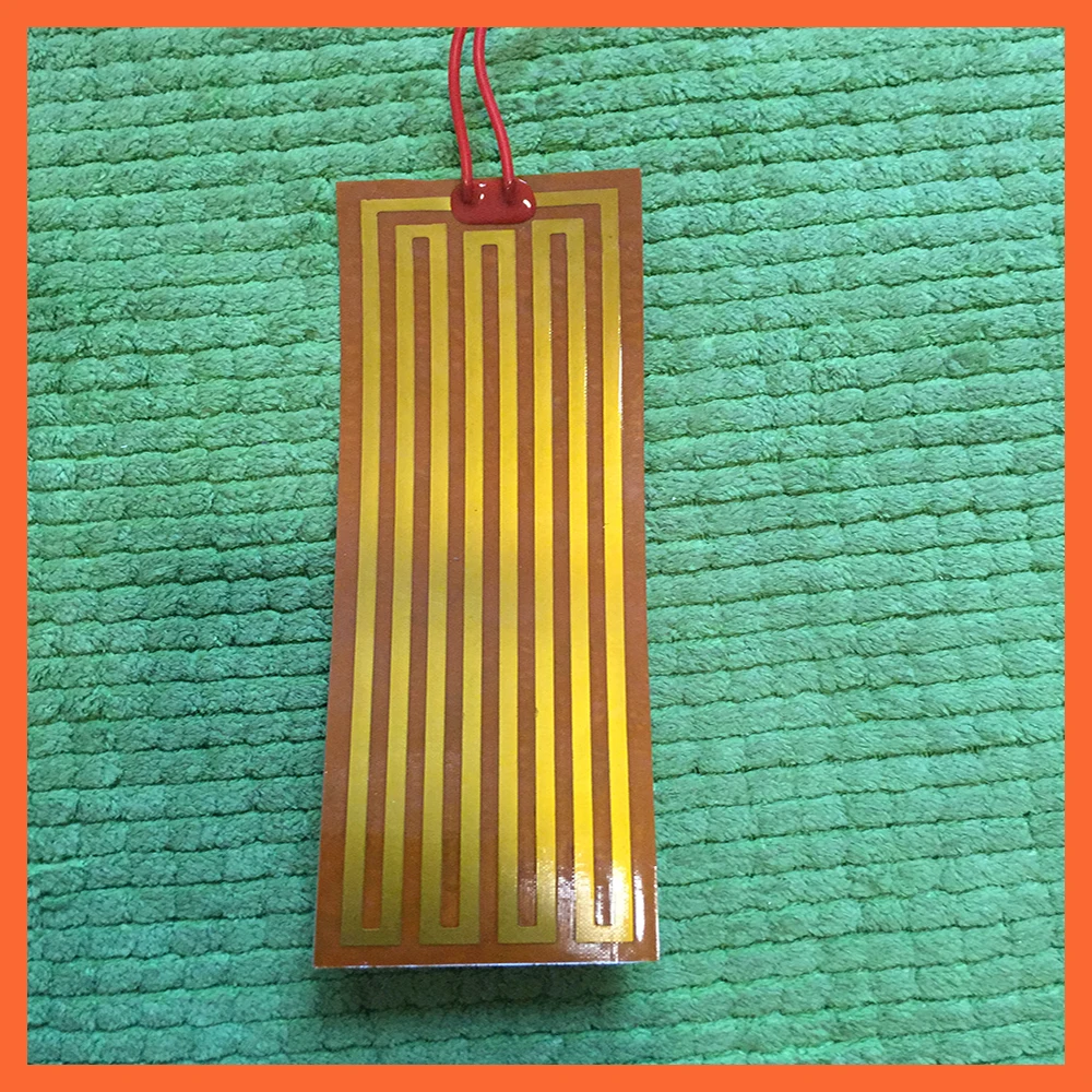 6x35mm 3.7V 2.8W electrothermal film heating polyimide membrane PI electrothermal film heating oil pan heating heating plate