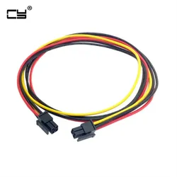 ATX Molex Micro Fit Connector 4Pin Male to Male Power Cable 60cm 2ft 0.6m